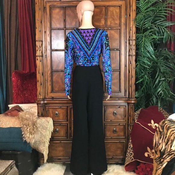 Anne Klein Provence Couture Baby Wide Leg Trouser - Picture 5 of 11